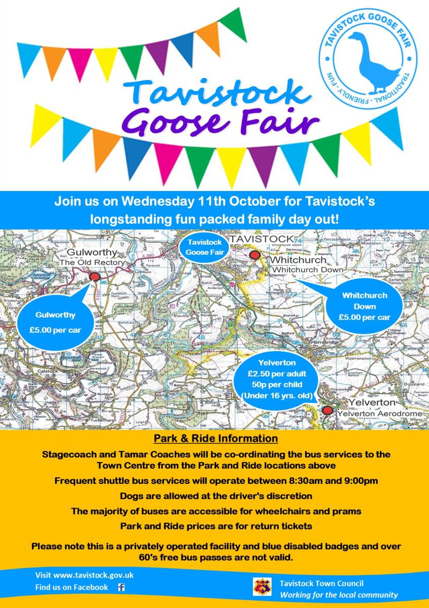 Goose Fair Park & Ride Poster