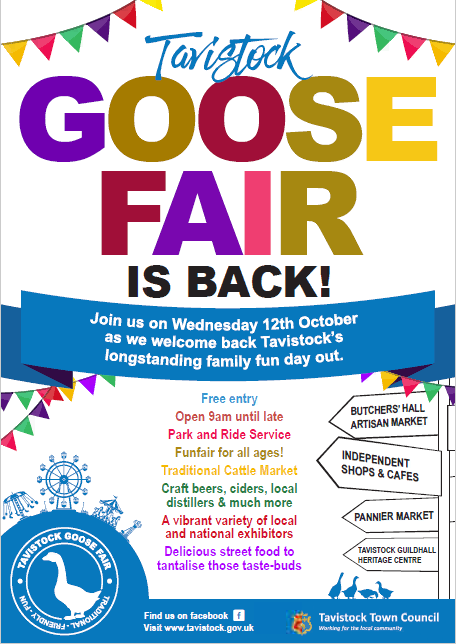 Goose Fair Poster 12th October 2022