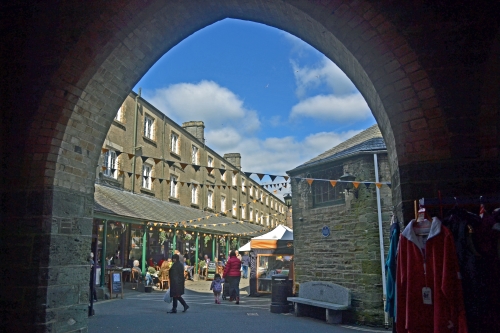 Pannier Market Town Hall Entrance