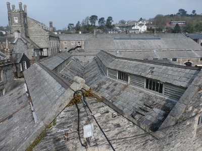 Butchers Hall old roof