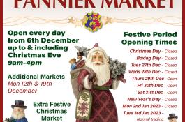Pannier Market Christmas Poster