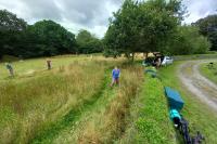 Green Burial Meadow - Annual Scythe August 2023  
