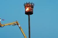 Beacon just after being lit 02.06.22