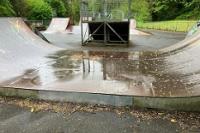 Old skate Park in Tavistock