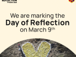 COVID 19 Day of Reflection Poster