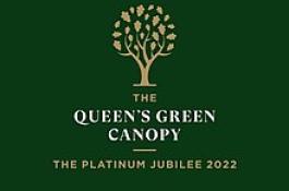 The Queen's Green Canopy Logo